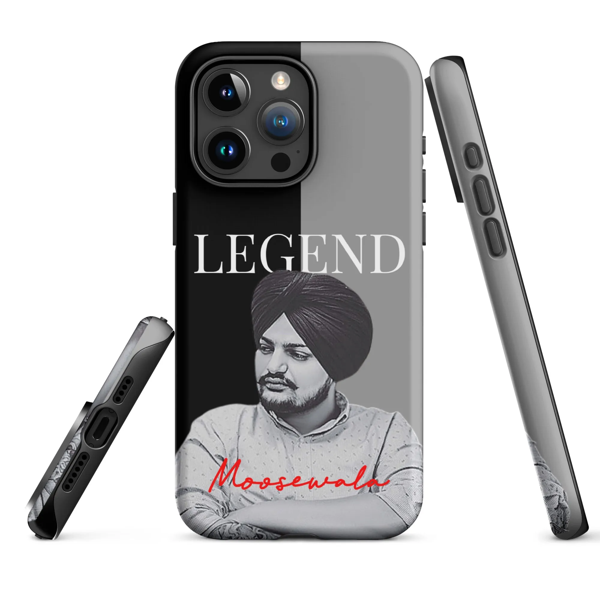 Legend Moosewala Premium iPhone Case