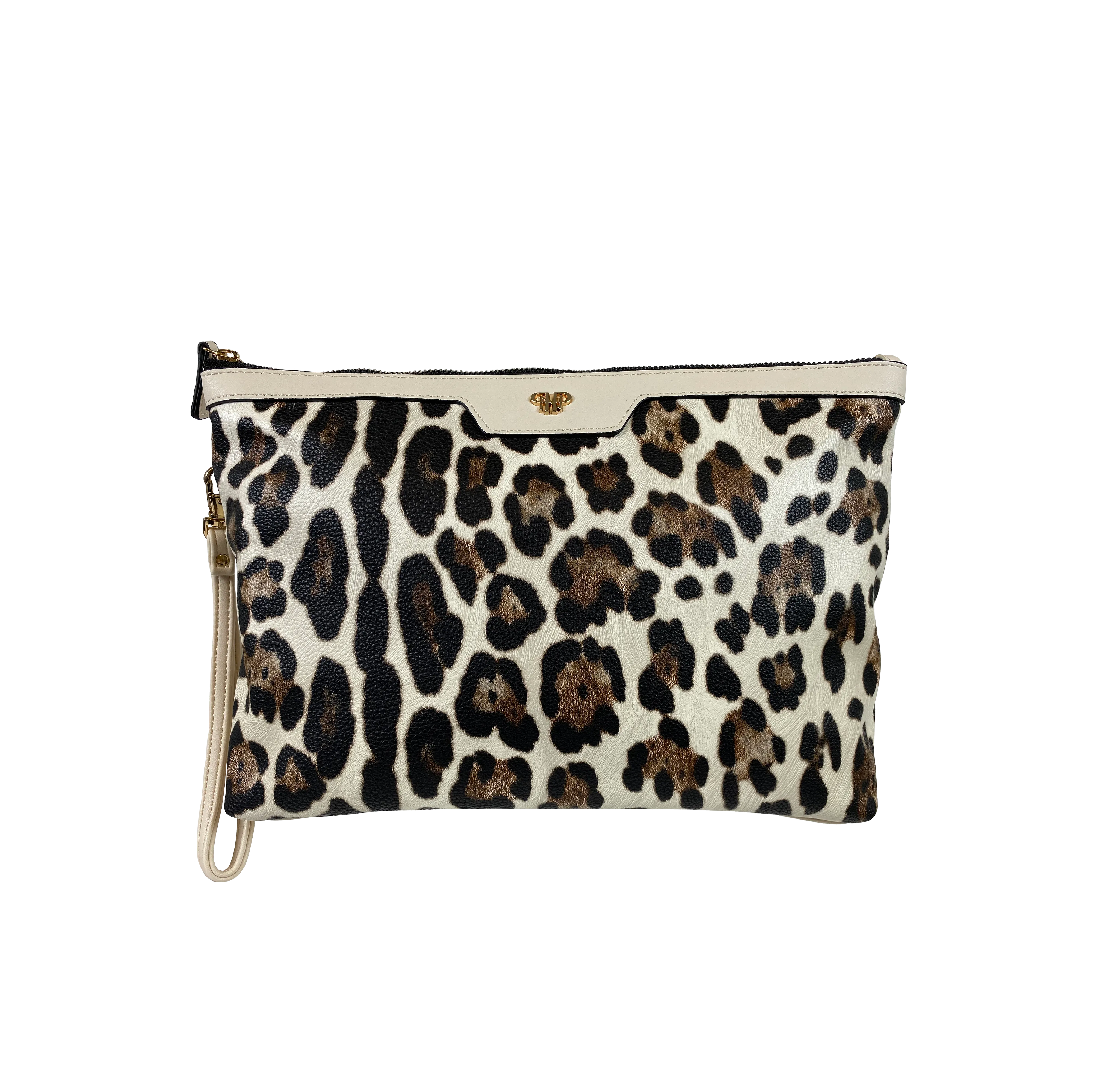 Litt Makeup Case - Cream Leopard