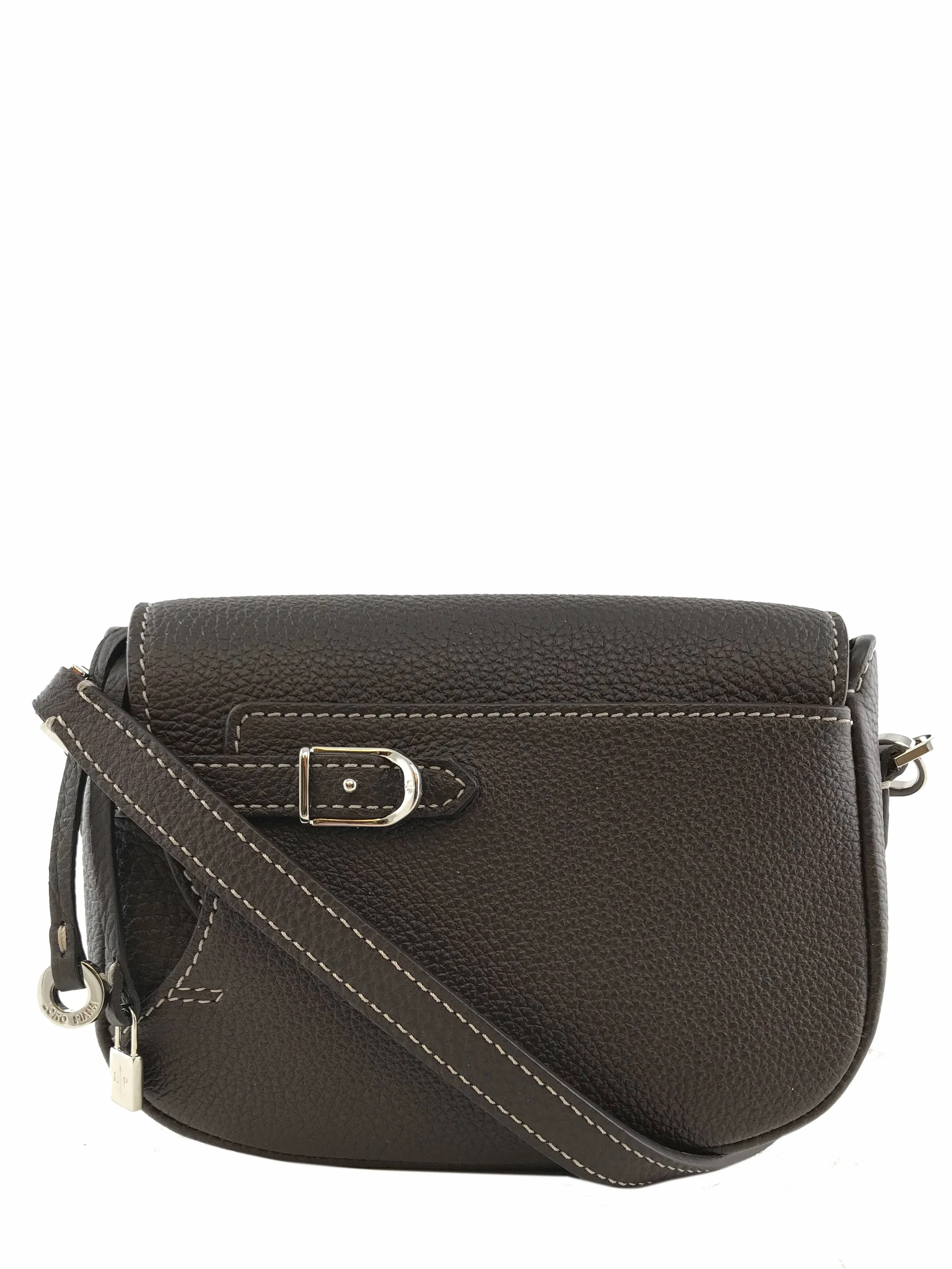 Loro Piana Mini Lune Odessa Leather Crossbody