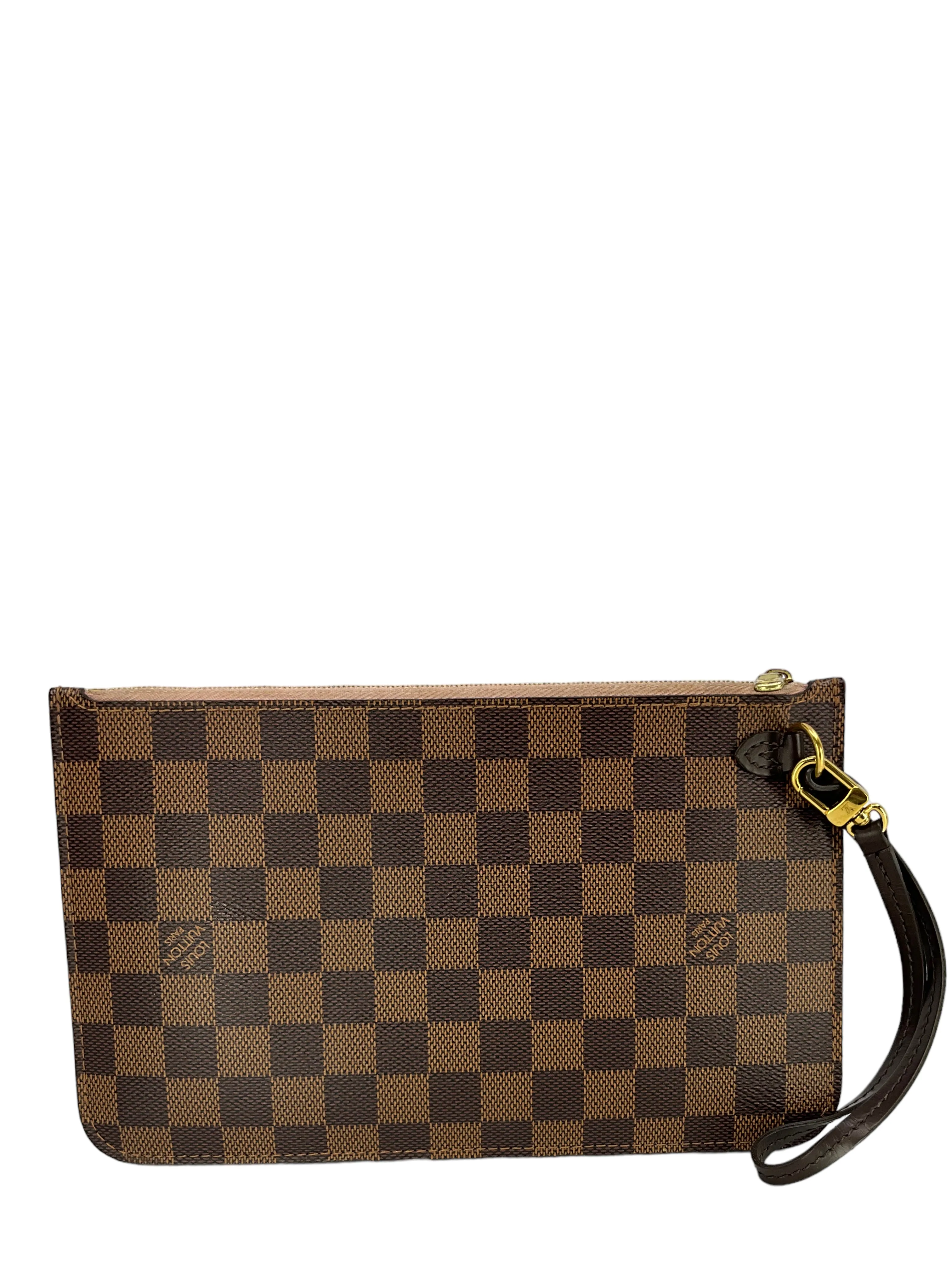 LOUIS VUITTON Damier Ebene Neverfull Pochette