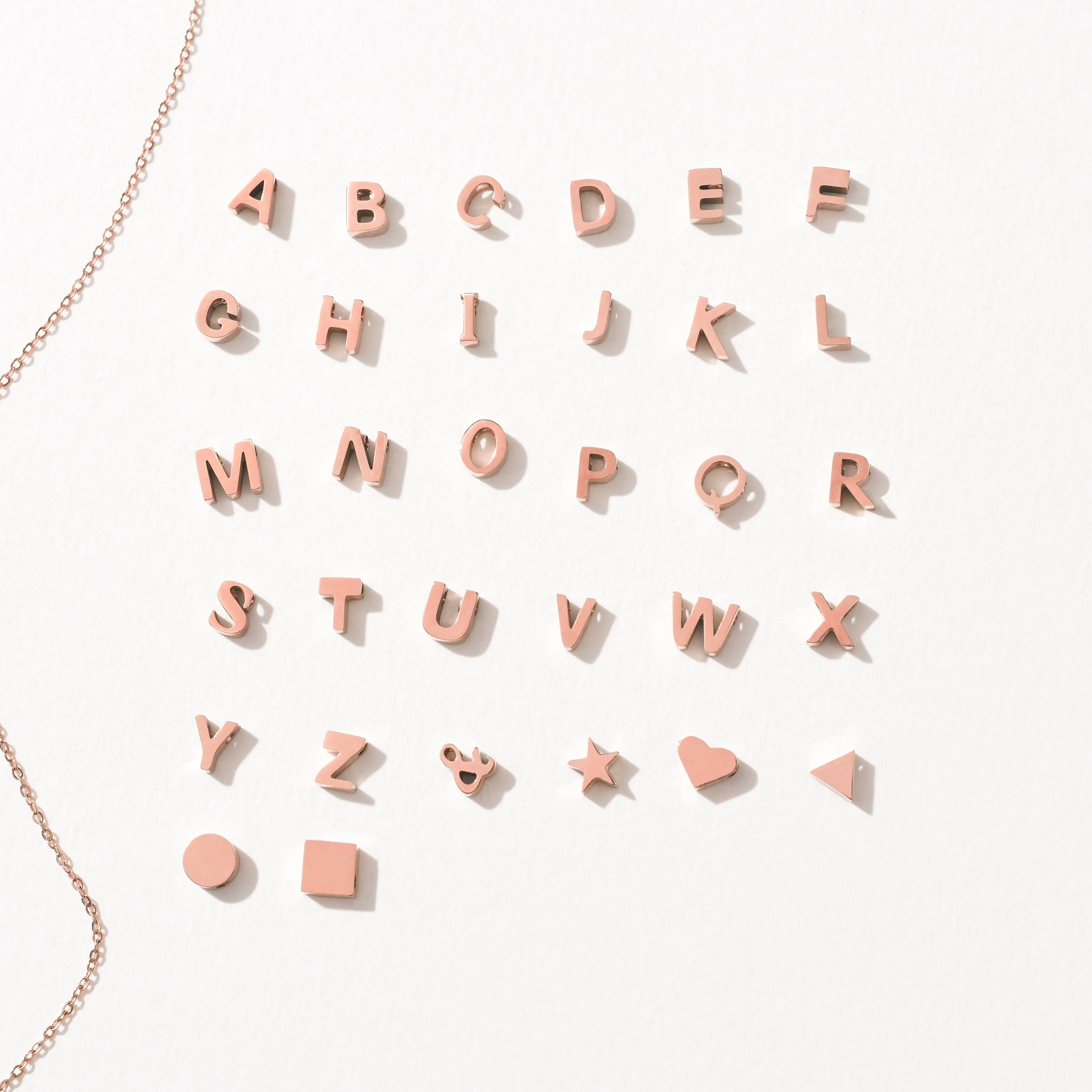 Love Letter Necklace | Rose Gold