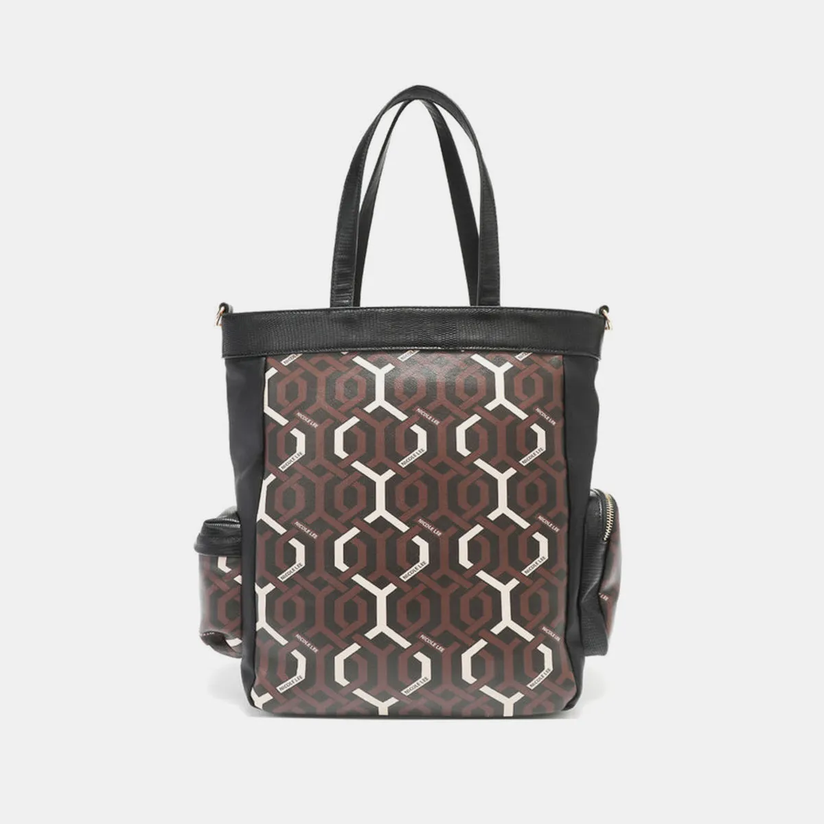 Luxurious Geometric Tote Handbag