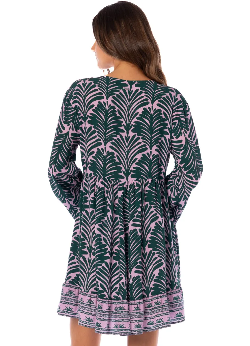 Maaji Logan Tunic with Anthemion Floral Pattern