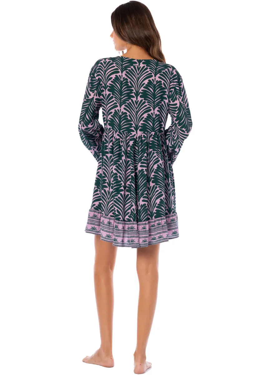 Maaji Logan Tunic with Anthemion Floral Pattern