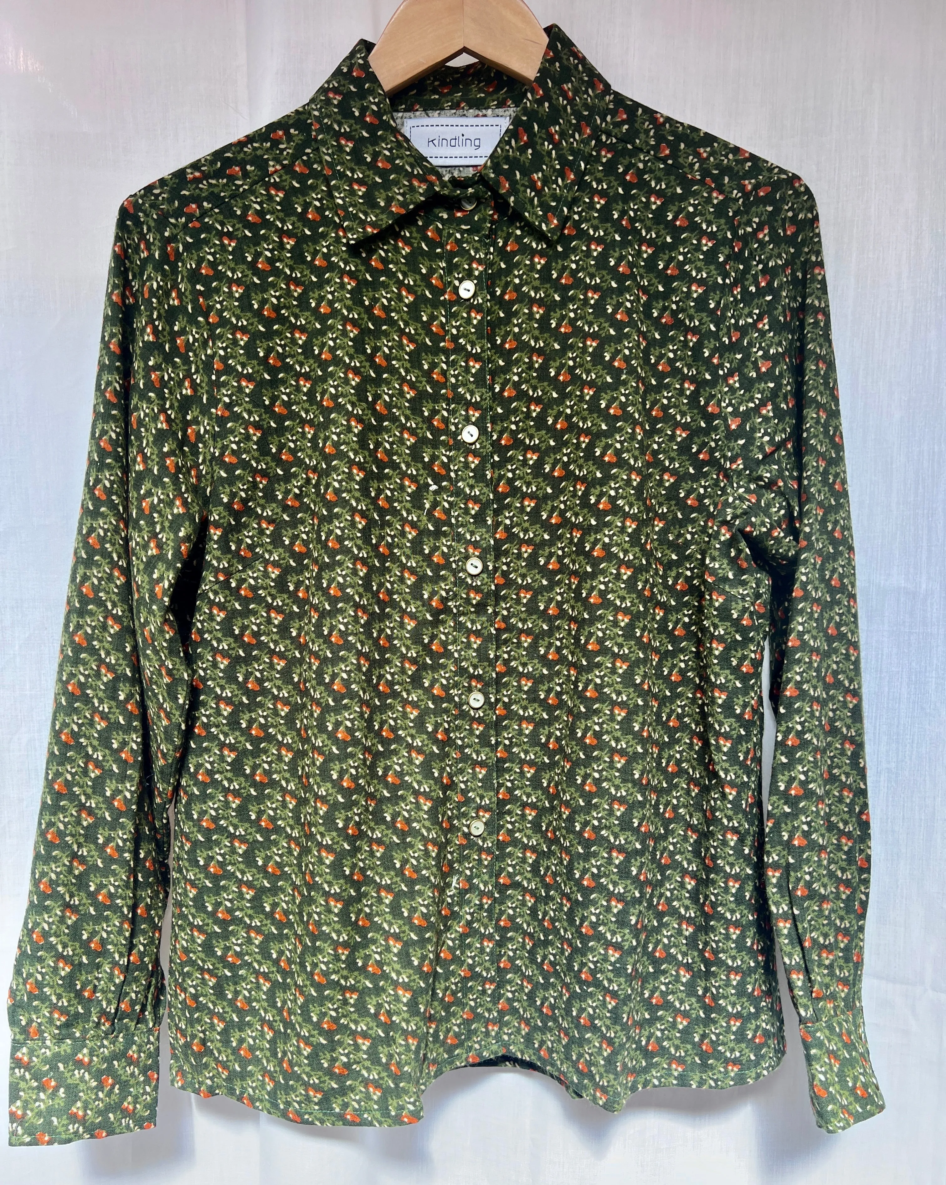 Manuscript Shirt - Night Garden