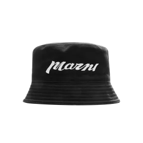 Marni Embroidered Bucket Hat 'Black'