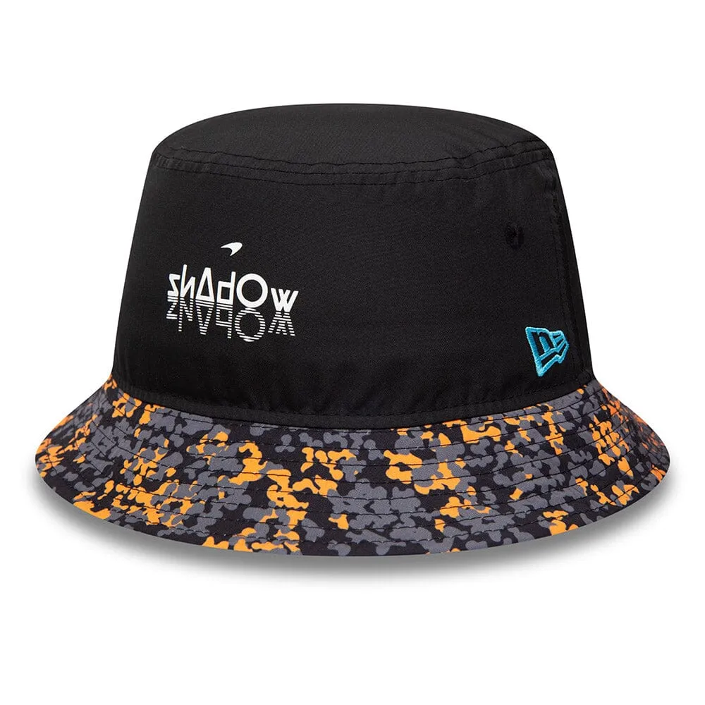 McLaren Racing F1 New Era Shadow Bucket Hat - Black