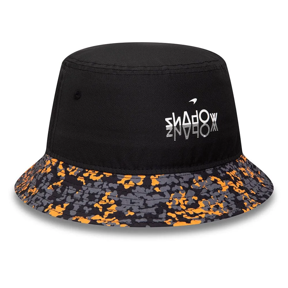 McLaren Racing F1 New Era Shadow Bucket Hat - Black