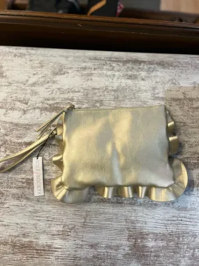 NWT Sole/Society Gold “Adelina” Clutch