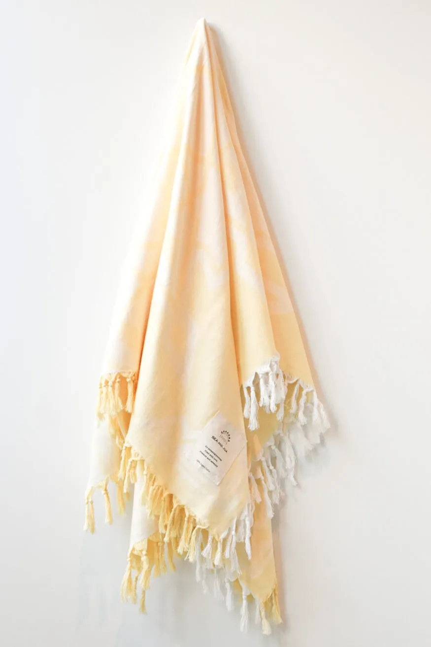 Organic Cotton Jacquard Throw