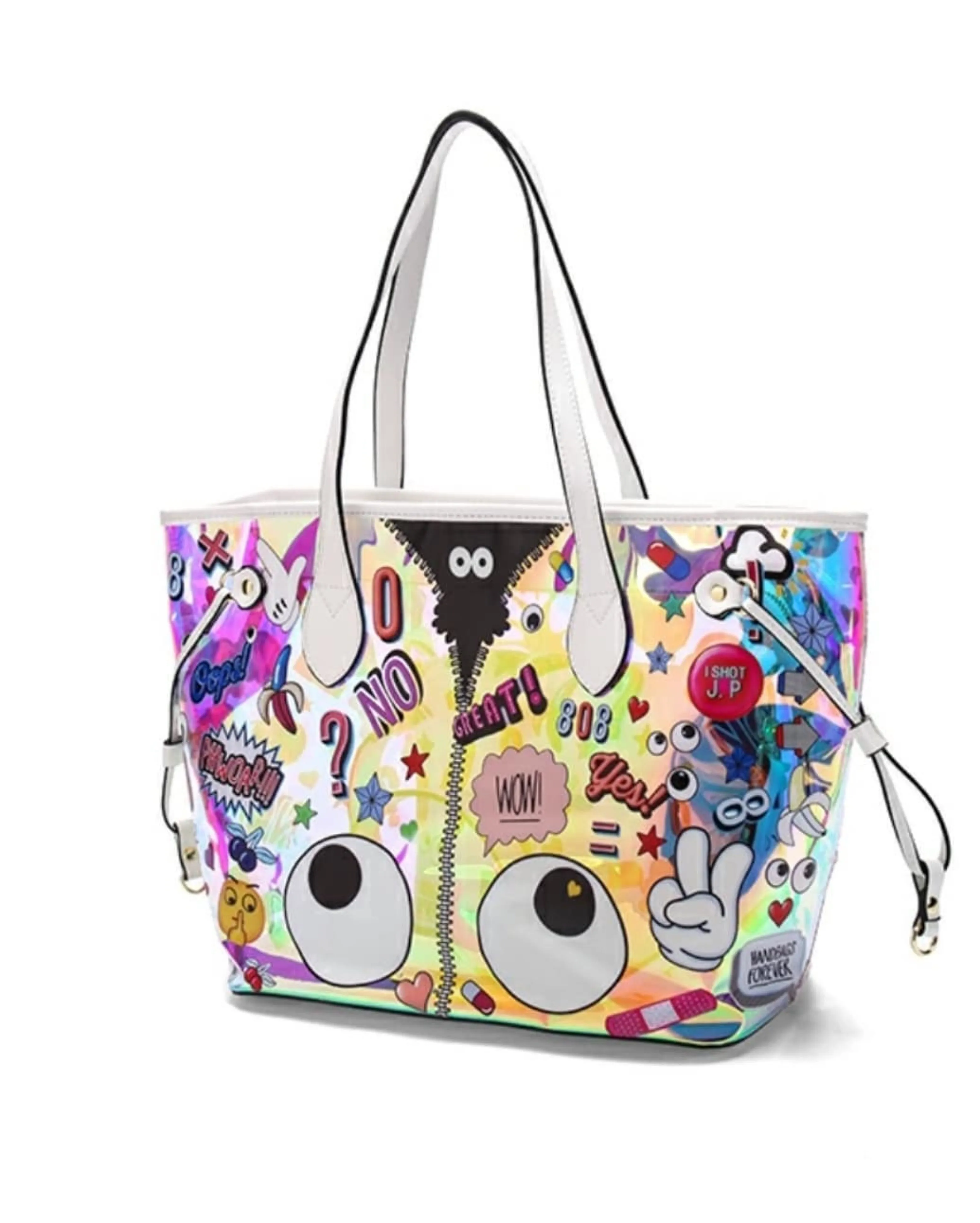 PVC Holographic Beach Tote