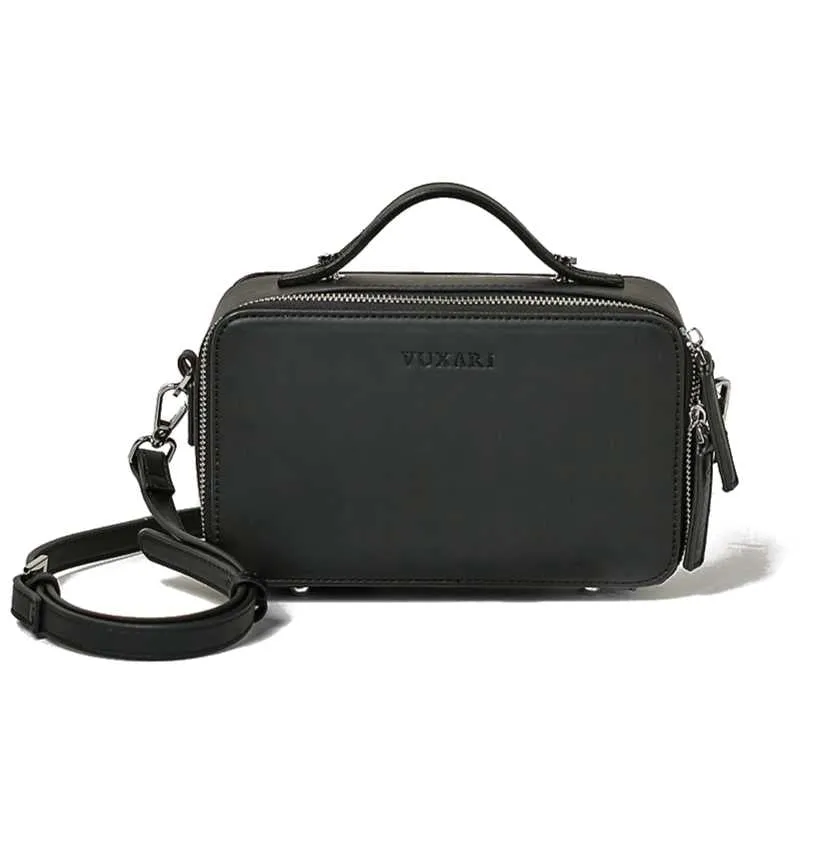 Recycled Vegan Handbag - City case black