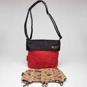 Reverse A Purse Black Urban Wrap Collection - Ivy, Scarlet