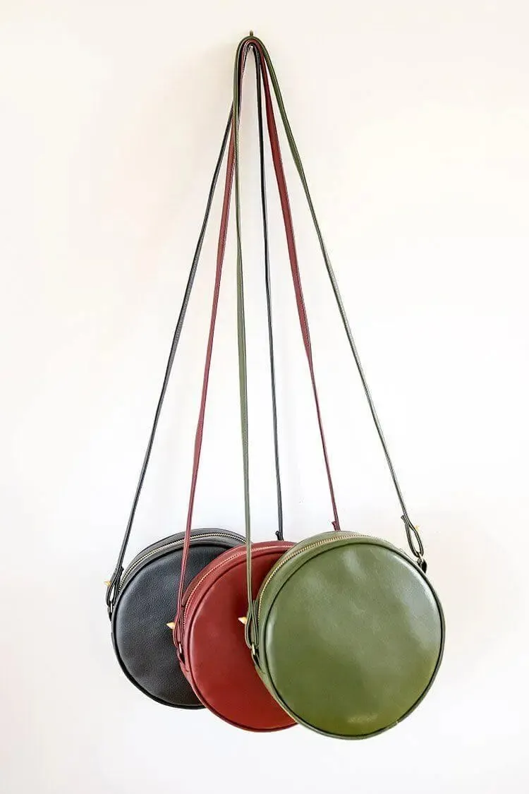 Sevigny - Cactus Leather Crossbody Vegan Bag