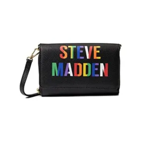 Steve Madden 'Blaurie Pebbled Leatherette Rainbow Crossbody Bag | Like New |