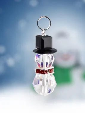 Swarovski Snowman Pendant Kit - Lt. Siam