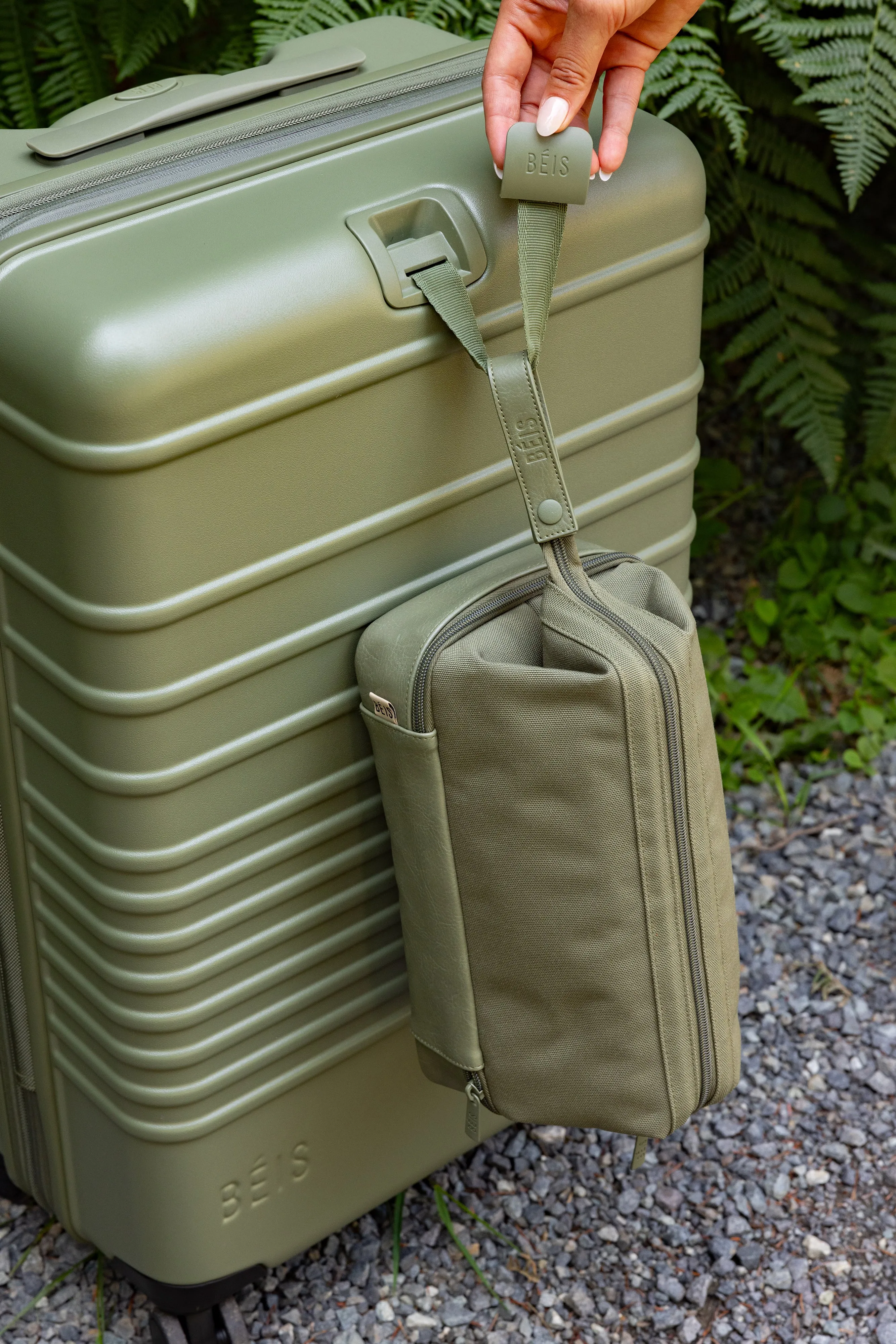 The Dopp Kit in Olive