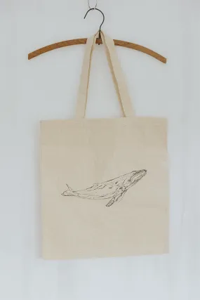 Whale Tote Bag