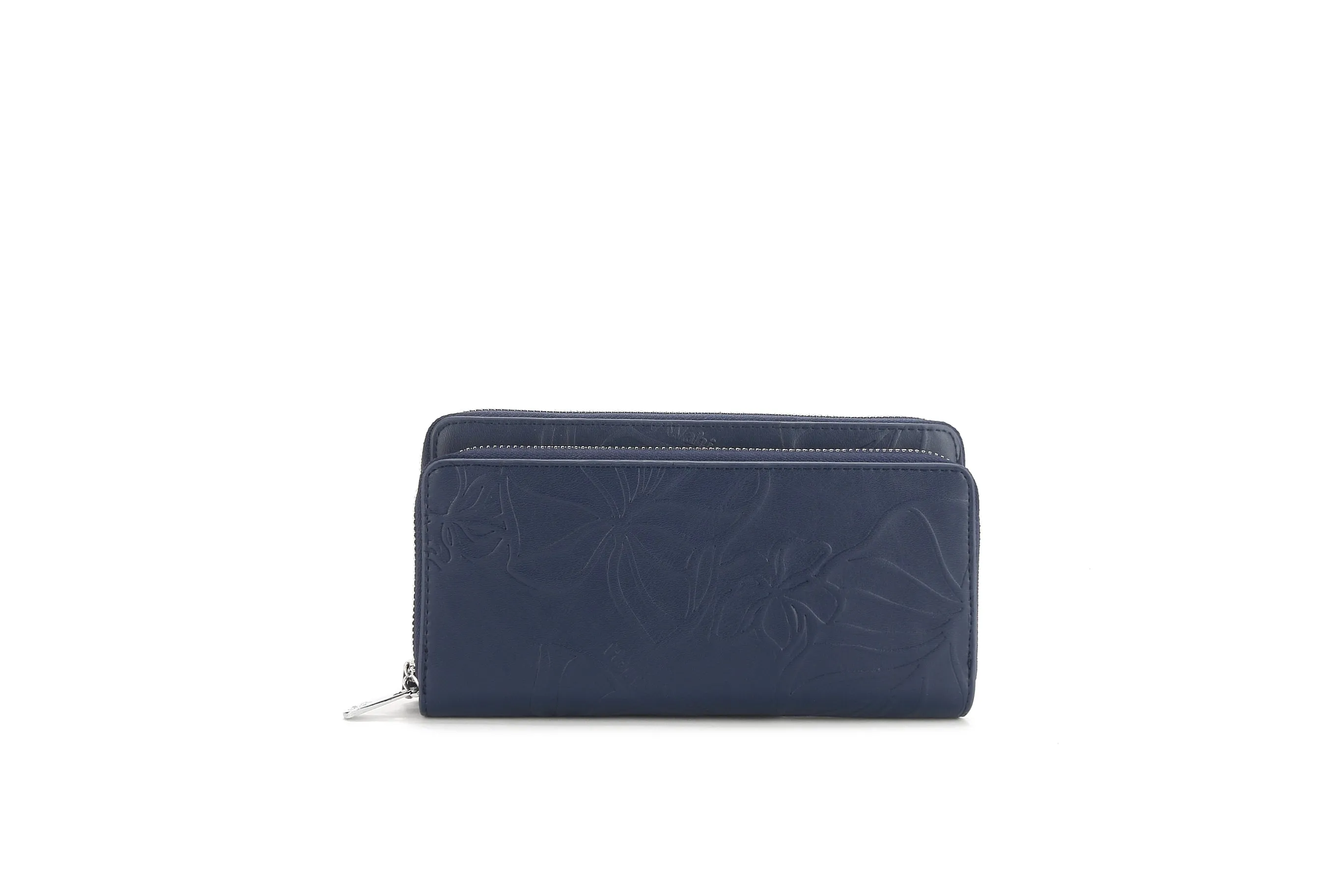 Wristlet Allison Kalo Embossed Navy